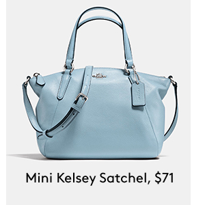 MINI KELSEY SATCHEL, $71