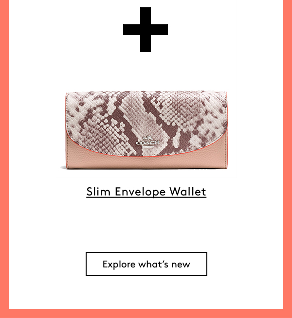 Plus Sign | Wallet | Explore what’s new