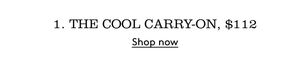 1. THE COOL CARRY-ON, $112 | Shop now