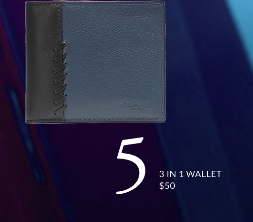 5 | 3 In 1 Wallet $50