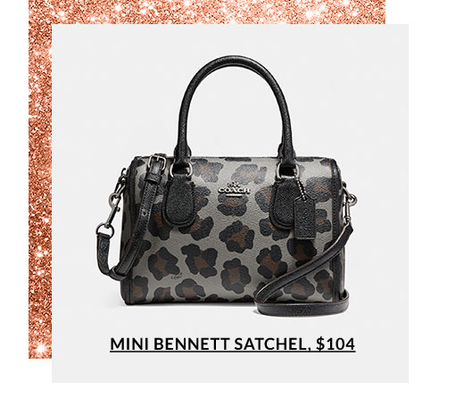 MINI BENNETT SATCHEL, $104