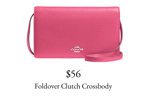 $56 Foldover Clutch Crossbody
