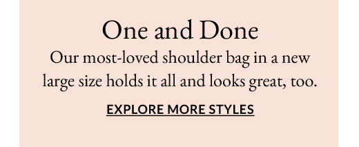 One and Done | Explore more styles