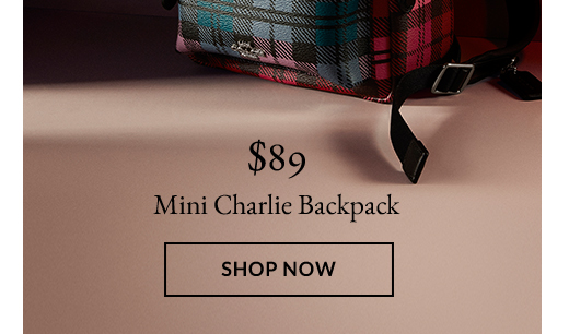 Mini Charlie Backpack | SHOP NOW