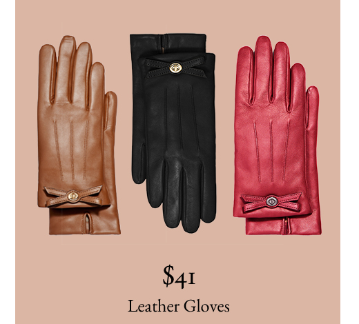 $41 Leather Gloves