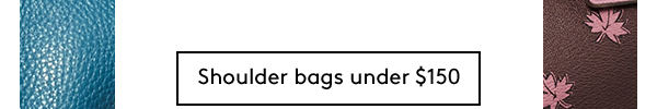 Shoulder bags under $150