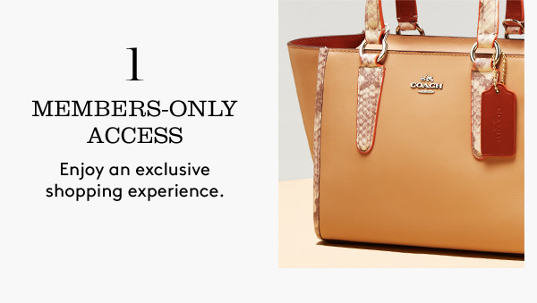 1 | Members-Only Access