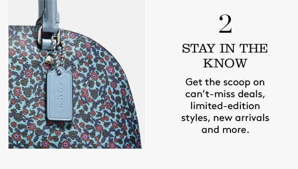 2 | Stay in the Know