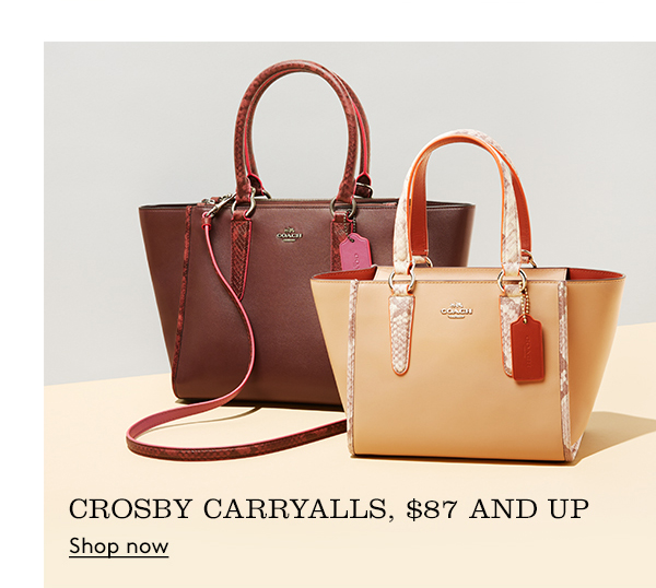 crosby carryalls, $87 and up | shop now