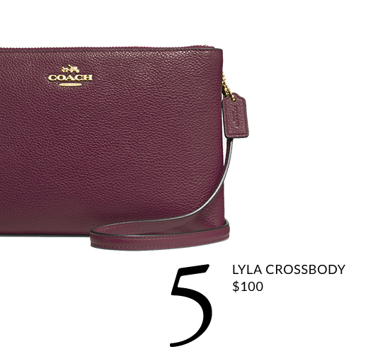 5 | Lyla Crossbody, $100