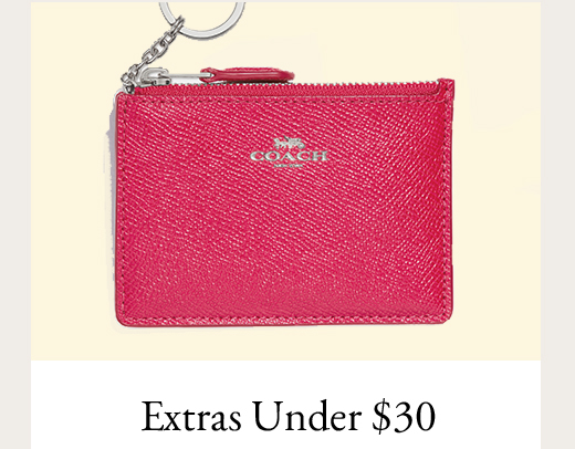 Extras Under $30