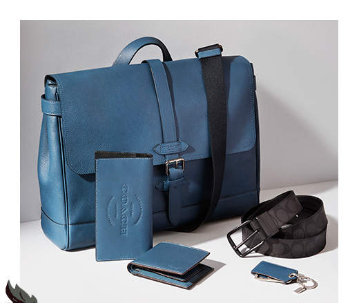 MAKE HIS DAY | LUXE LEATHER ESSENTIALS EVERY GUY WILL LOVE. | EXPLORE GIFTS FOR HIM
