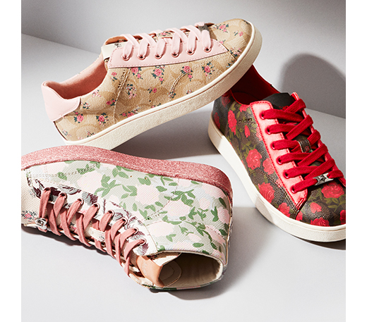 Coach Floral Shoes