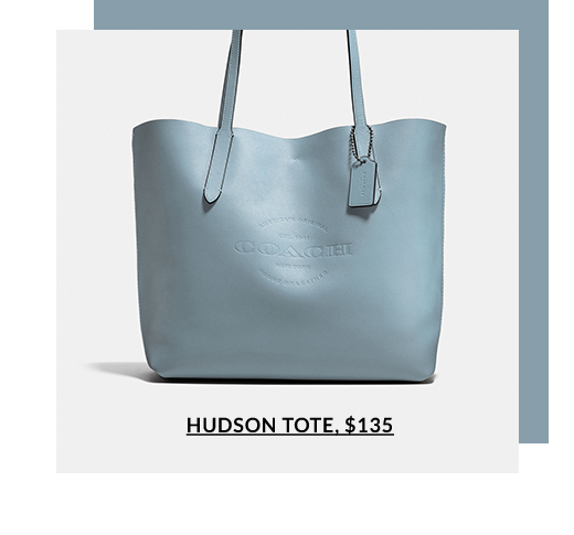 HUDSON TOTE, $135