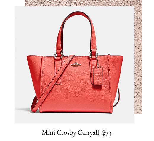 Mini Crosby Carryall, $74