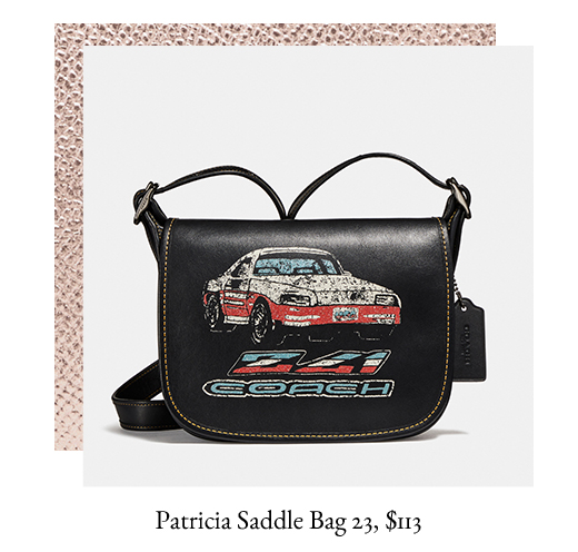 Patricia Saddle Bag 23, $113