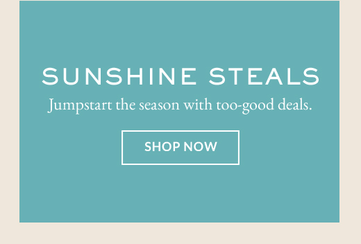 SUNSHINE STEALS | SHOP NOW