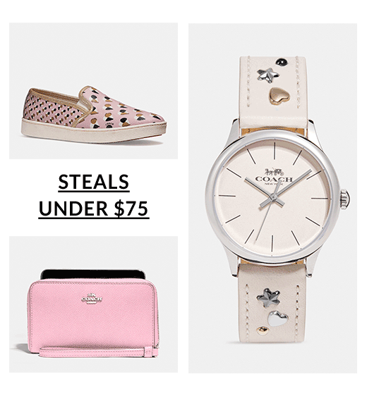 STEALS UNDER $75