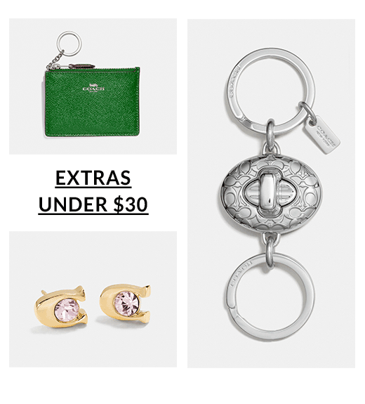 EXTRAS UNDER $30