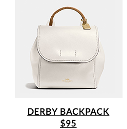 Derby Backpack $95