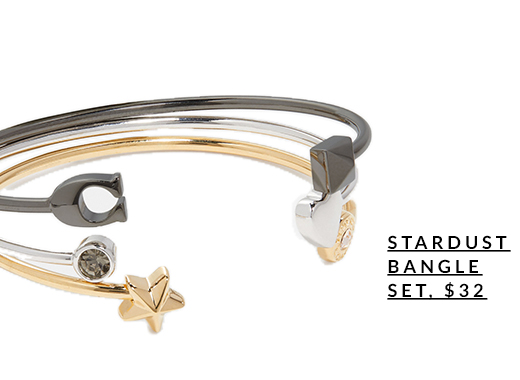 COACH | STARDUST BANGLE SET, $32