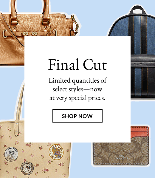 Final Cut | SHOP NOW