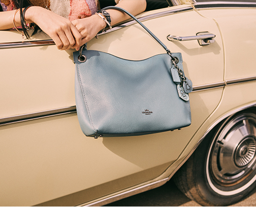 Coach Blue Bag | Inner Beauty | SHOP BAGS