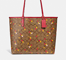 REVERSIBLE CITY TOTE, $83