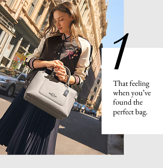 1 - That feeling when you've found the perfect bag.