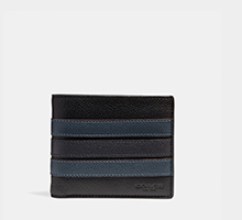 Black and blue wallet