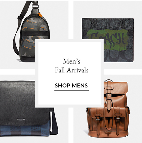 Men's Fall Arrivals | SHOP MENS