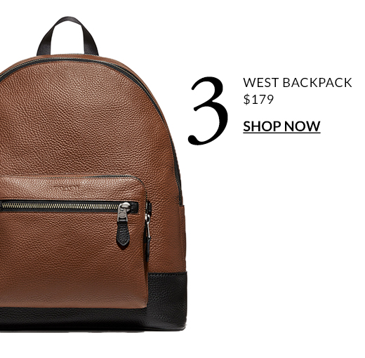 3 WEST BACKPACK $179 | SHOP NOW