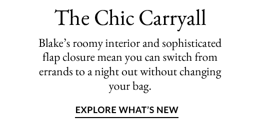 The Chic Carryall | Explore What's New