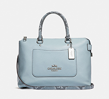 EMMA SATCHEL | Blue Bag