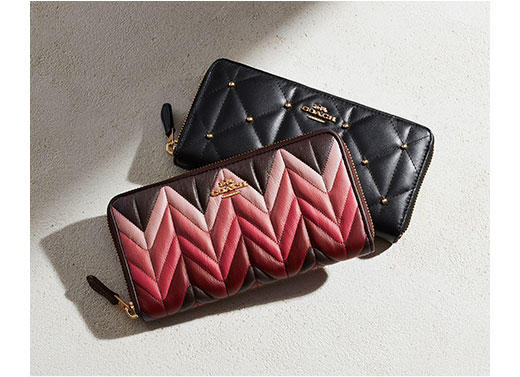 Quilted wallets | SHOP NOW