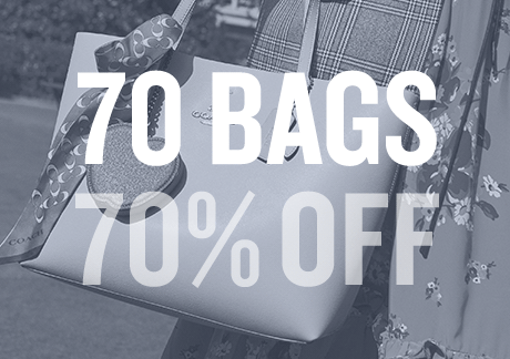 70 Bags, 70% Off | SHOP NOW