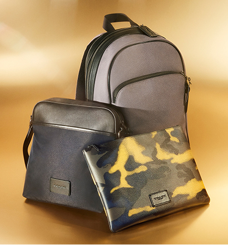 Men's accessories and backpack