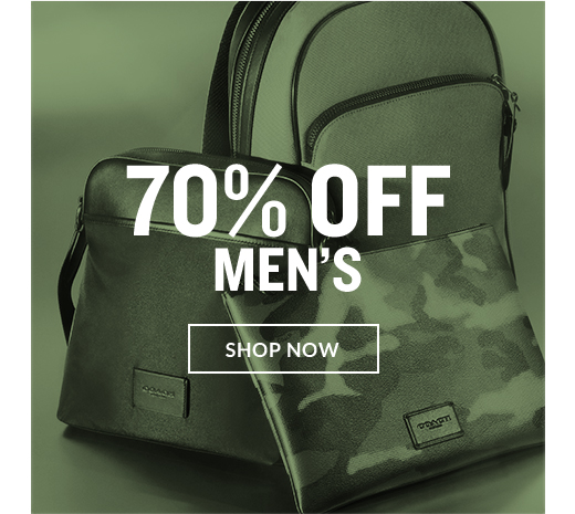 70% OFF MEN'S | SHOP NOW