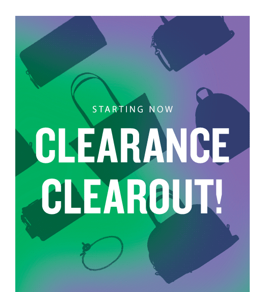 STARTING NOW CLEARANCE CLEAROUT!