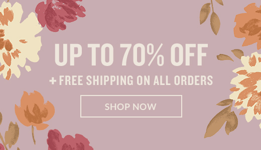 UP TO 70% OFF | SHOP NOW