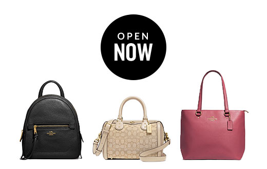 OPEN NOW | BAGS