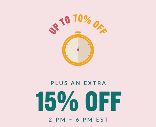 UP TO 70% OFF PLUS AN EXTRA 15% OFF