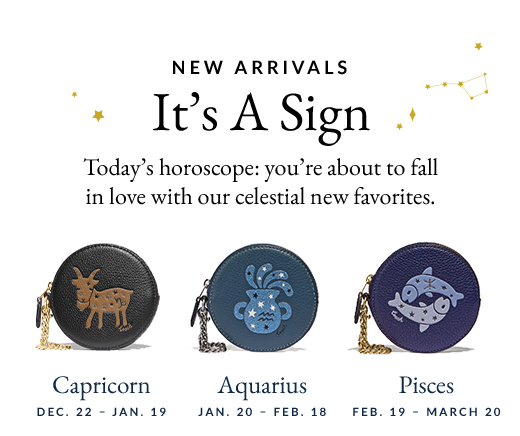 NEW ARRIVALS | It's A Sign