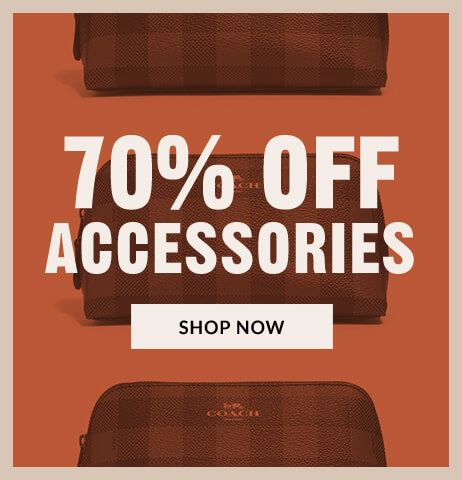 70% OFF ACCESSORIES | SHOP NOW