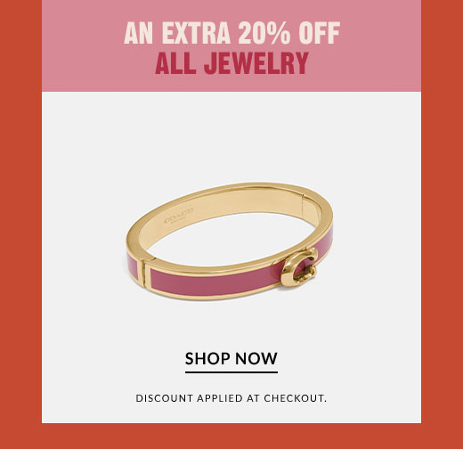 AN EXTRA 20% OFF | ALL JEWELRY | SHOP NOW