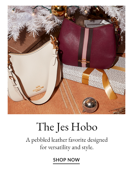 The Jes Hobo | A pebbled leather favorite designed for versatility and style. | SHOP NOW