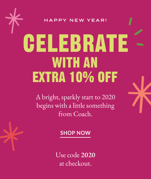 HAPPY NEW YEAR! | CELEBRATE WITH AN EXTRA 10% OFF | SHOP NOW
