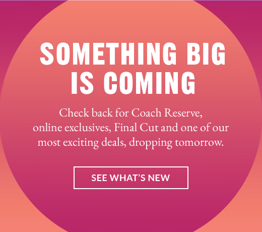 SOMETHING BIG IS COMING | SEE WHAT'S NEW