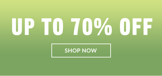 UP TO 70% OFF | SHOP NOW