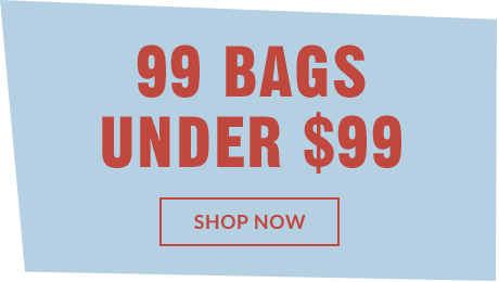 99 BAGS UNDER $99 | SHOP NOW